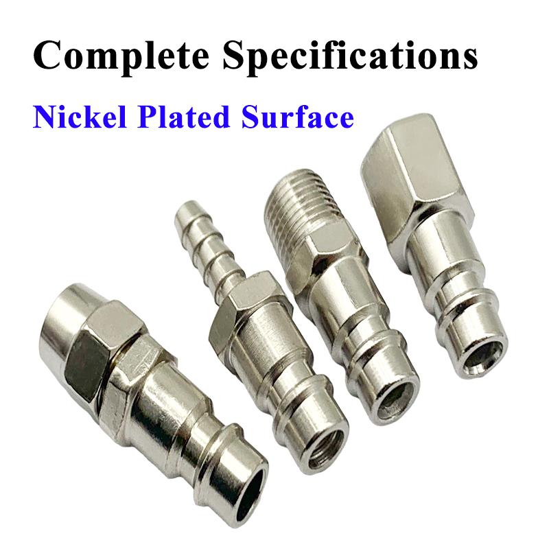 EU Luftschlauchkupplungen Kupplung Kompressorzubehör Schnellkupplung Europäischer Standard Pneumatikverbinder Schnellkupplungen