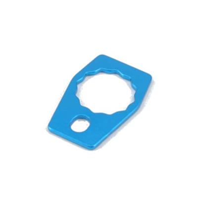 Avail Kołowrotek Aluminiowy Pierścień Zabezpieczający Błękitny 9-10mm Zabezpieczenie9-10_skyb