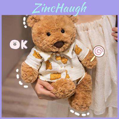 Entzückendes Barcelona Bär Plüschtier Niedliches Teddybär Kissen für Mädchen Geburtstagsgeschenk