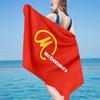 MCD Food Microfiber Beach Towel, Soft And Absorbent, Quick-Dry, Ideal for Summer Travel, Beach Essential, Swimming Pool Gifts