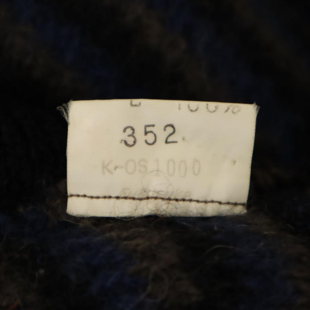 YVES SAINT LAURENT tricots 90s Wool Old Long sleeve V neck knit Women Used