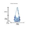 Shoulder Bag Crochet Flower Knitted Bag Bohemian Hollowed Out Weave Bag Storage Bag Large Capacity Crochet Crossbody Bag Travel