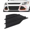For Ford Escape 2013 2014 2015 2016 US Version Front Bumper Foglamp Foglight Cover Frame Grille Trim Lid Black