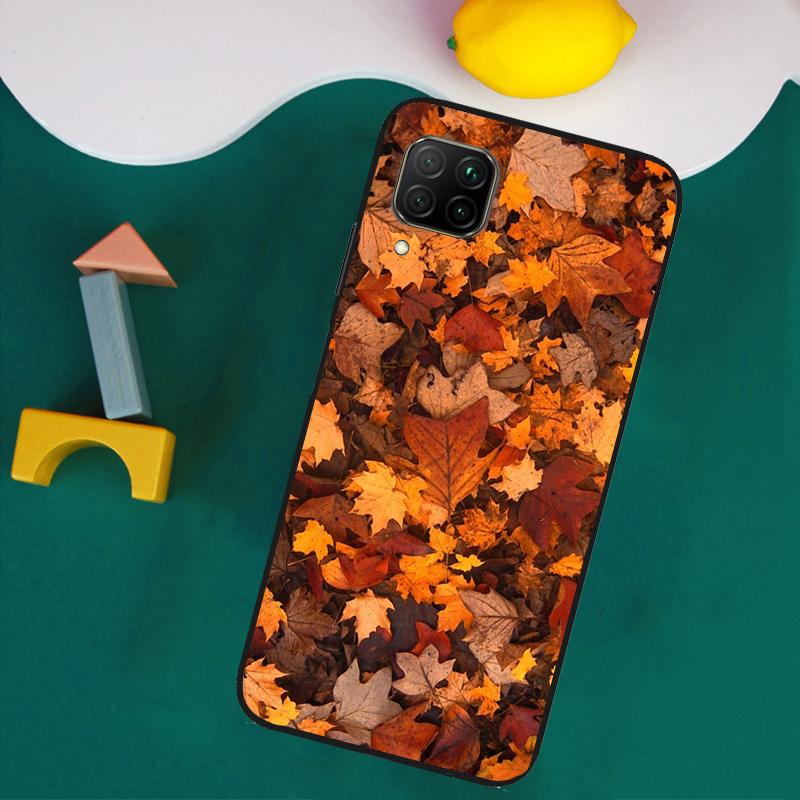 Autumn Leaves For Huawei Nova Y61 Y91 Y73 Y72 Y70 Y60 Y90 12s 12i 11i 8i 9 10 SE P30 P40 Lite P60 Pro Case