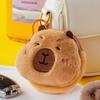 Zipper Capybara Plush Purse Bag Money Bag Capibara Earphone Case Capybara Coin Purse Wallet  Travel