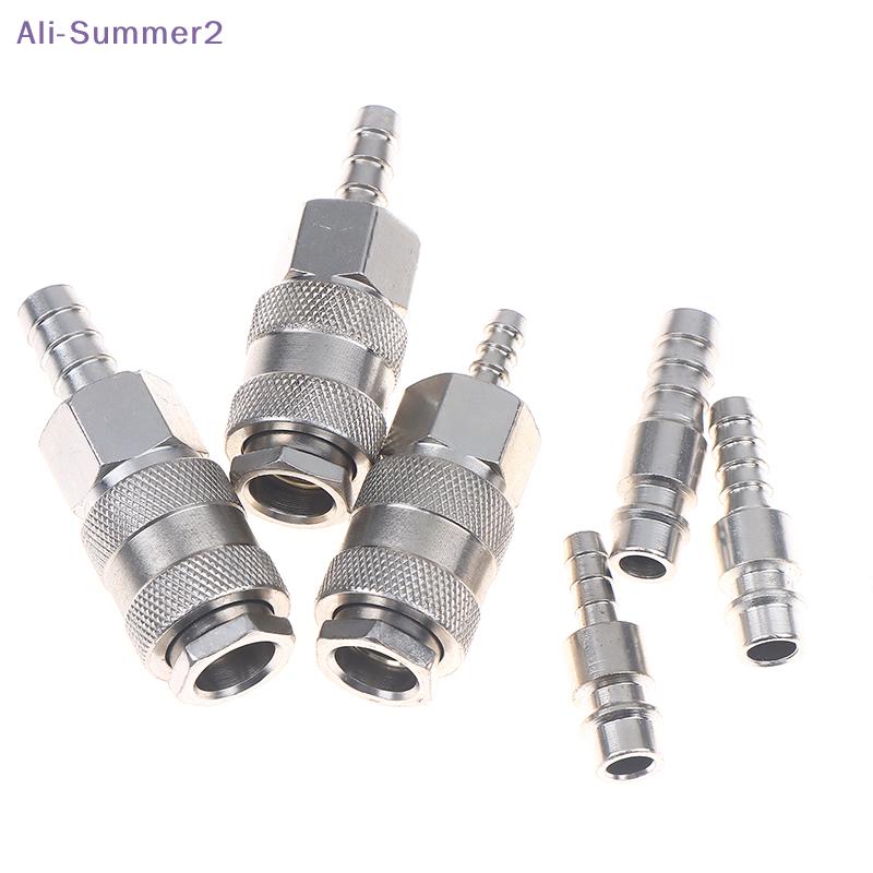 {Summer2} {Summer2} 1 Set Pneumatic Quick Connect Coupler 8mm European Style SH PH Type, For Air Compressor Hose And Tools