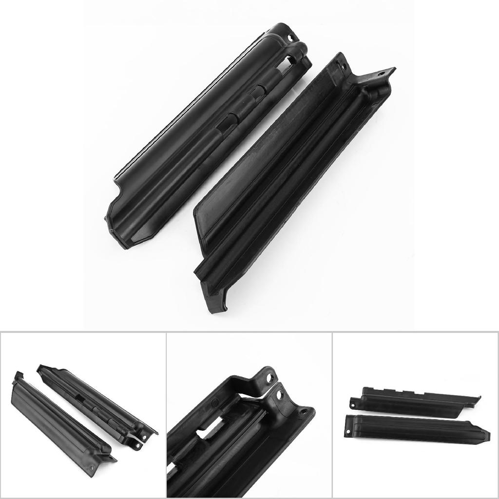 Motorcycle Front Fork Slider Guards Protection Cover Fits For Kawasaki KLX650 KLX250R Black