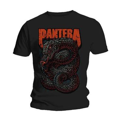 Pantera Snake Dimebag Darrell Heavy Metal Rock Offizielles Herren-T-Shirt