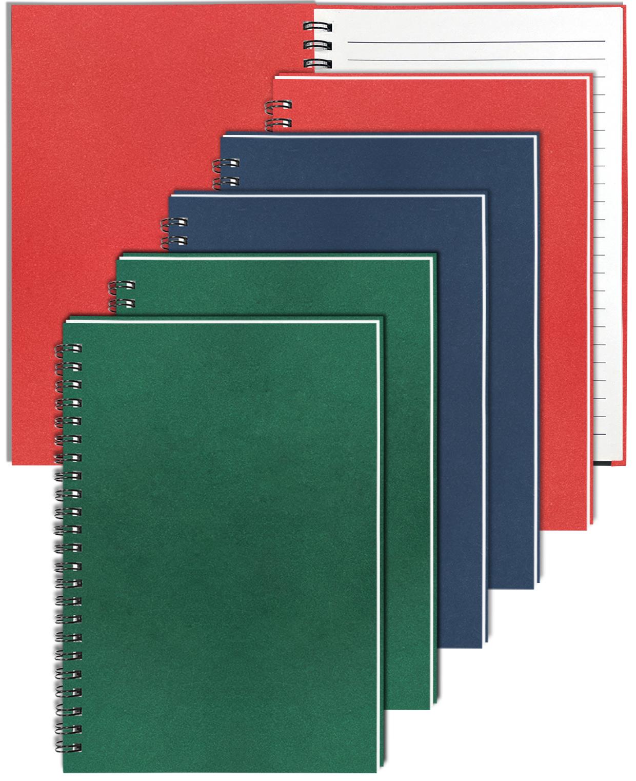 Good Price in Stock A5 Spiral Kraft Paper Notebooks 60 Lined Pages Notebook for Students (as the picture,60 Pages)