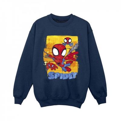Boys Spidey And His Amazing Friends Flying Sweatshirt