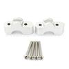Motorcycle Handlebar Riser Spacer BMW R1300GS - 30mm Height Extension Adapter Chrome Finish