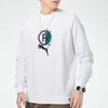 Puma Graphic Crew Logo Sweatshirt Men Sweatshirt Cream 531416-02