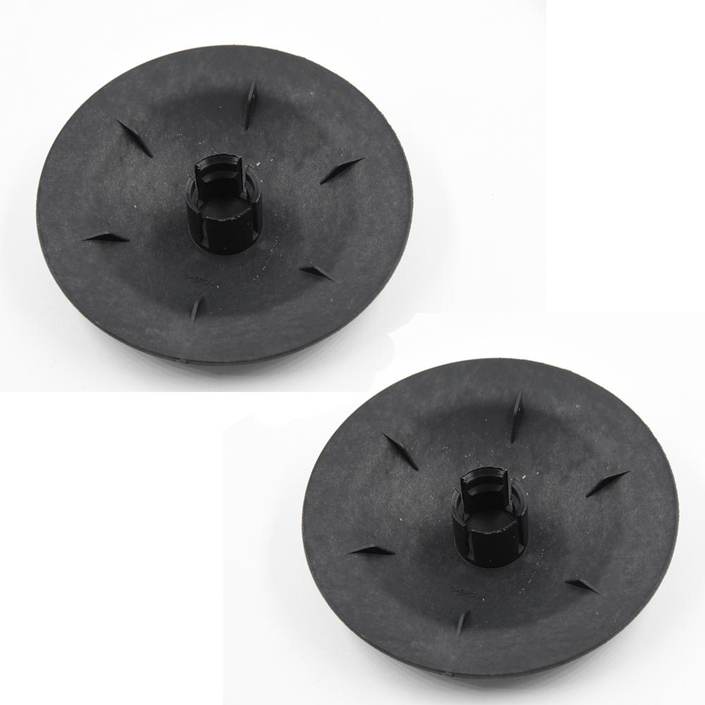 1Pair Front Shock Absorber Top Suspension Strut Mount Nut Cover Caps 51938656 For Ford KA Fiat 500 2008-2016