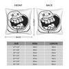 Trollface Meme Rage Comic Funny Troll Joke Internet Pillowcases Retro Trendy Pillow Case For Sofa Home Decoration Pillow Cover