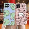 Capa Para Realme 8 Pro / Realme 8 4G Desenho Animado Fofo Cor Doce Silicone Macio Capa Para Realme8 8Pro RMX3085 RMX3081 Capas de Telefone