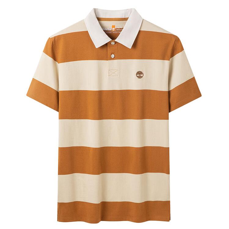 

Timberland Outdoor Daily Commuting Comfortable Breathable Casual Short Sleeve Polo Shirt Men tops A6BSR-ACO XL