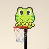 Backboard Basketball Goals Foldable Hoop Set Multifunction Adjustable Height Portable