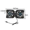 USB Laptop Cooling Fan Stand Notebook Foldable Folding Master For 14in Radiator Notebook Pad Co C9A2