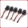 5pcs Automobile Relay Low Power Consumption Car Relay Wiring Socket Replacement Parts Auto Parts Accessories
