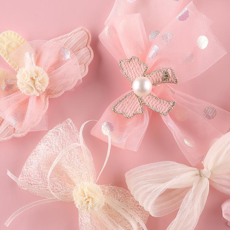 Hair Accessories Accessories Socks Shoes And Hats Decorative Accessories Love Bow Hairpin Accessories Brooch Handmade Diy Clothing Accessories
