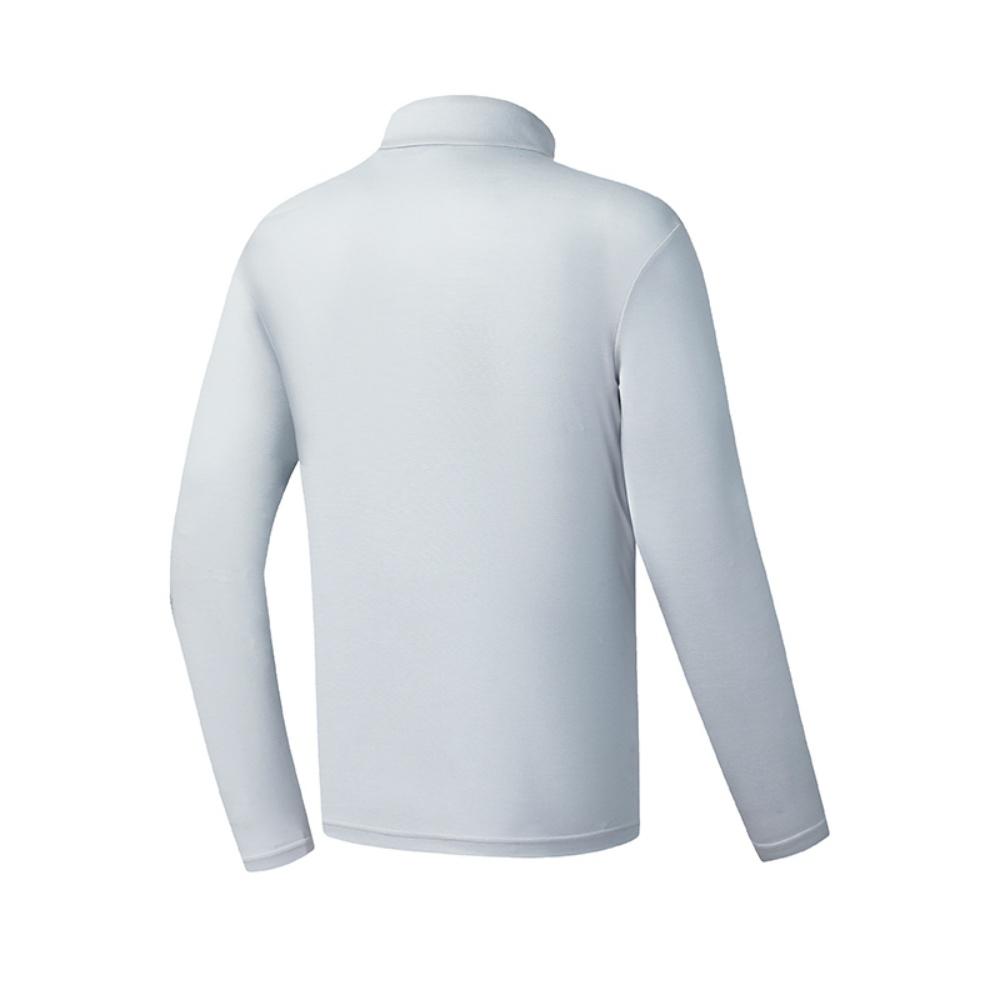 New FILA Golf Series T Shirts Men's Satin Gray Blue A11M545223FLB