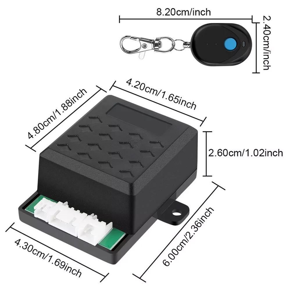 Autoalarm Wegfahrsperre Universelles Auto Entsperr Wegfahrsperre Gerät 12V Auto Stromkreis Unterbrecher Gerät mit 2 Fernbedienungen