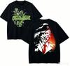 T-shirt per Amanti di Metal Gear Solid Anime Harajuku Cotone Nuovo Modello High Street Fashion Unisex Oversize Alta Qualità Prodotto Caldo Maglietta