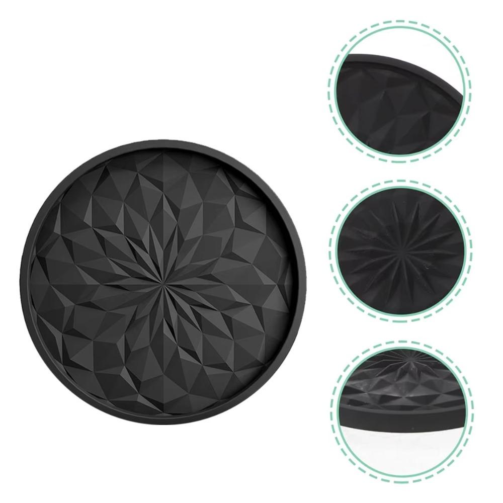 6/10Pcs Round Drink Coaster Set Tabletop Protection Tea Mats Placemats Cup Pads  Hotel Restaurant