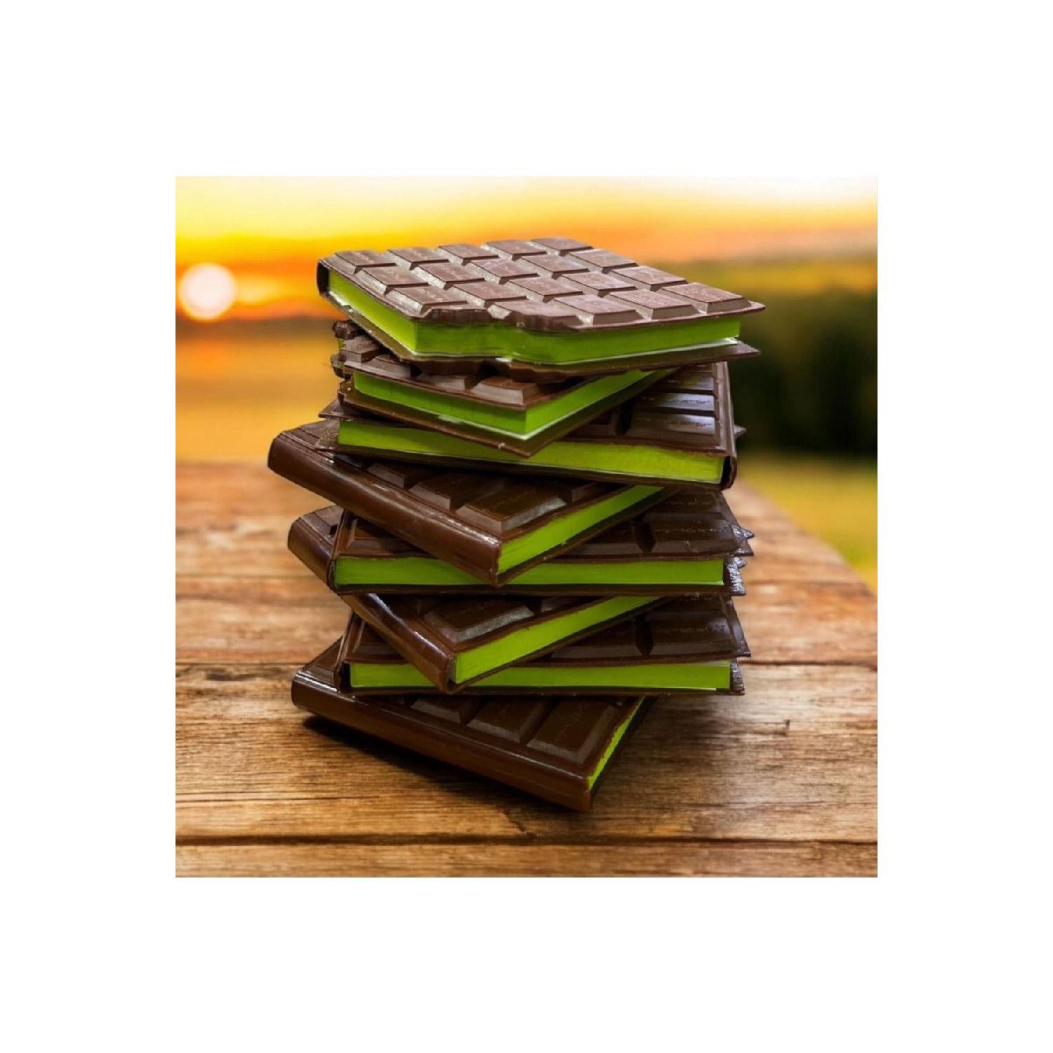 

Dubai Chocolate Notebook Chocolate Scented Silicone Cover коричневый