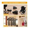 Efficient Boot Rack Storage Shelf Shoe Holder Wall Mounted Shoe Organizer