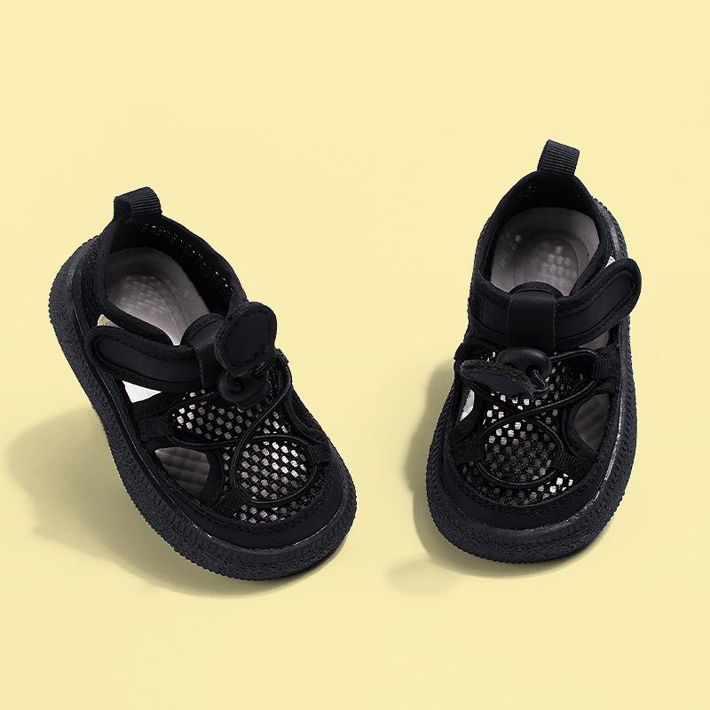 Anti-slip Shoes - Boys Shoes, Casual Soft-soled Girls Sports Sandals 14 чёрный