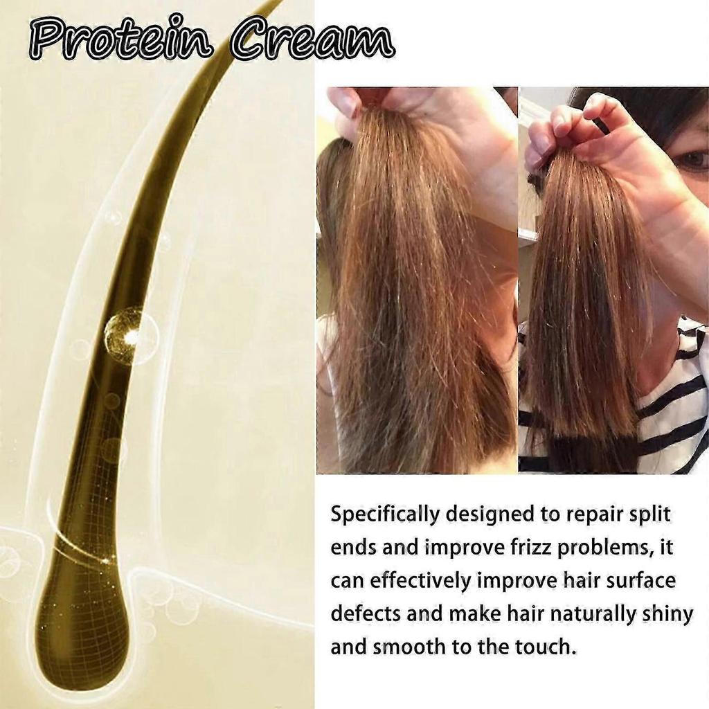 HOEGOA Hair Protein Treatment 100ml 2-Pack Repair Dry Damaged Hair Nourishing Mask