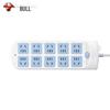 Bull 10-Outlet Power Strip with Overload Protection