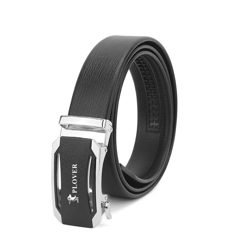 Мужской ремень PLOVER с автоматической пряжкой из ПУ-кожи 115cm