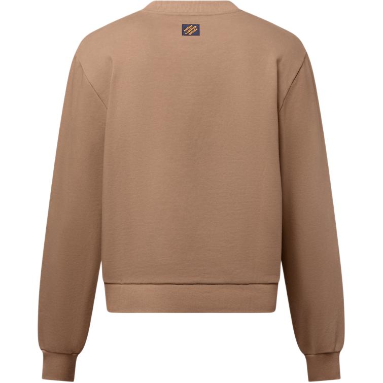 LOUIS VUITTON SS25 Sweatshirt Men's Umber 1AHEFS