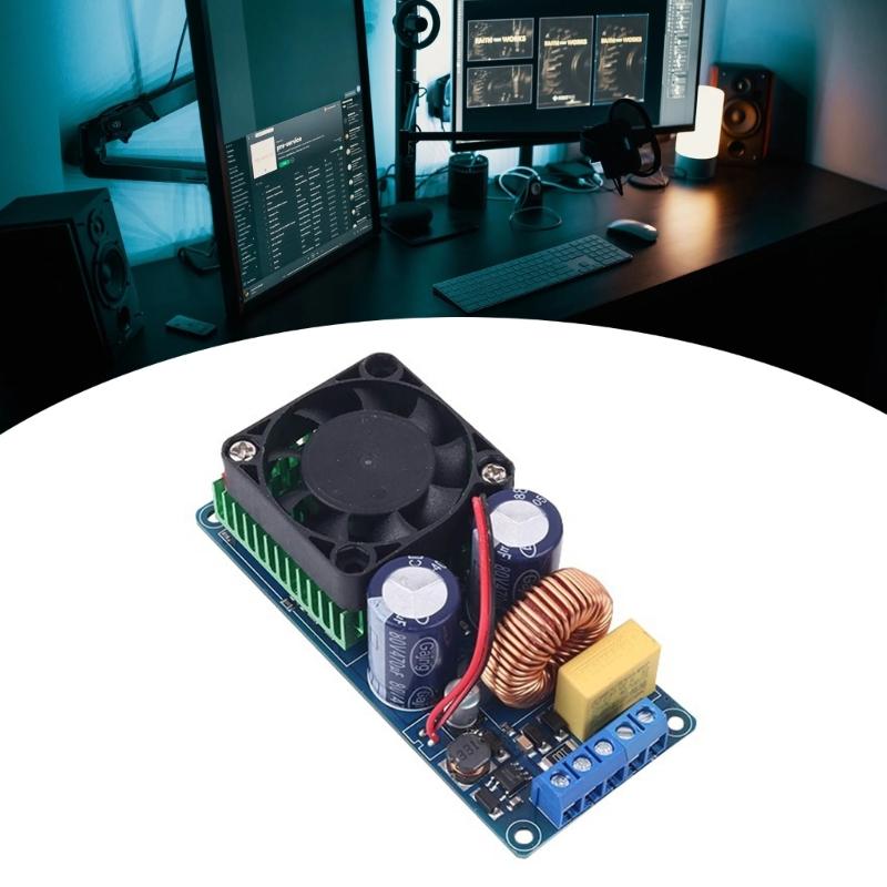 Digital Power Amplifier Board Module HiFi Class D 500W Power Mono Sound Processor IRS2092S Amplifier Power Board