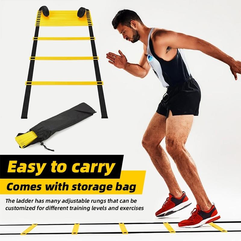 Portable Agility Ladder Speed Ladder Training Football Training Speed Ladders Agility Cones Soccer