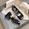 Fashion Women's Mary Janes Shoes 2024 Summer New Fashion Platform High Heels Pumps Female Party Dance Wedding Shoes Female Large Size 40