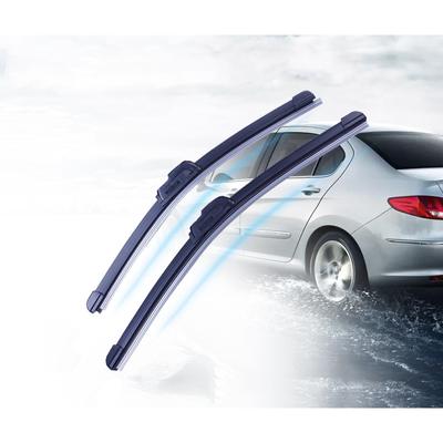 Universal  Boneless  Wipers Rubber Belt Wiper Blades Multi Size For All U-shaped Car