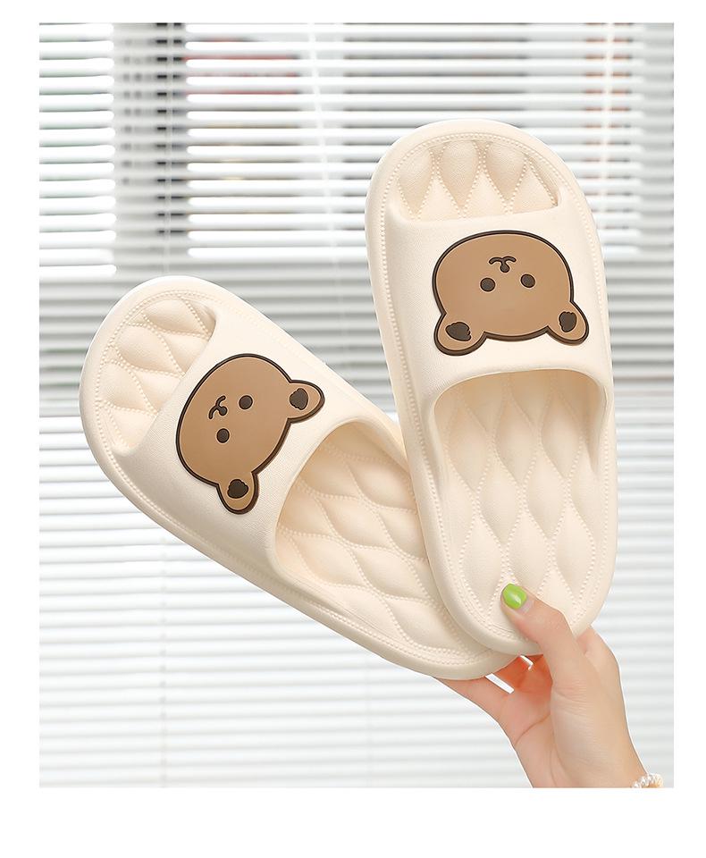 2025 New Kids' Non-Slip Bathroom Slippers, Soft Sole, Summer Indoor Shoes for Boys and Girls