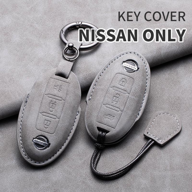 Car Key Remote Case Cover Holder For Nissan Tiida Qashqai J11 J10 Micra Kicks Altima X-Trail Fuga Navara Leaf Note Sentra Murano