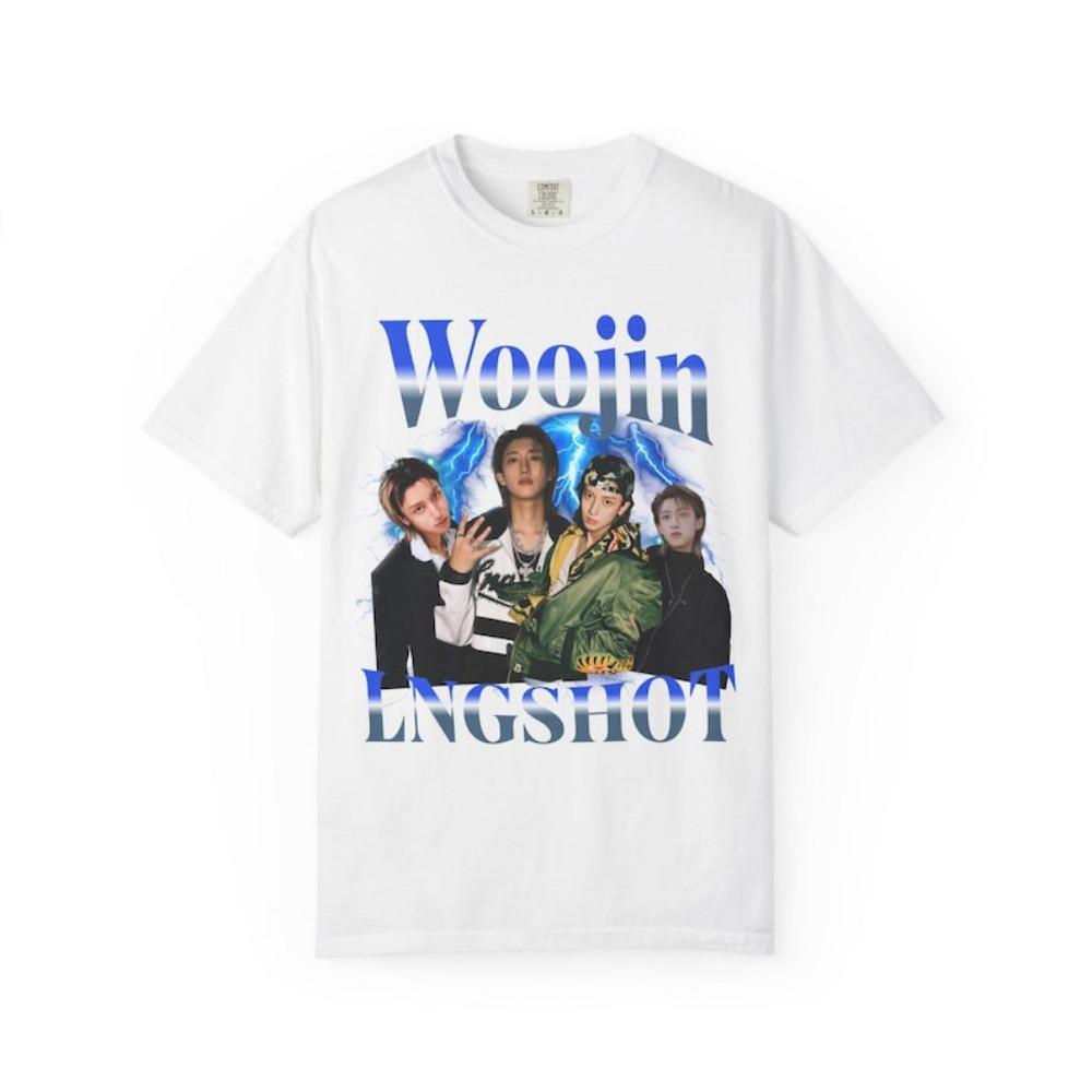 

LNGSHOT Woojin Band T-Shirt, 90s Bootleg Tee Concert Tee XL