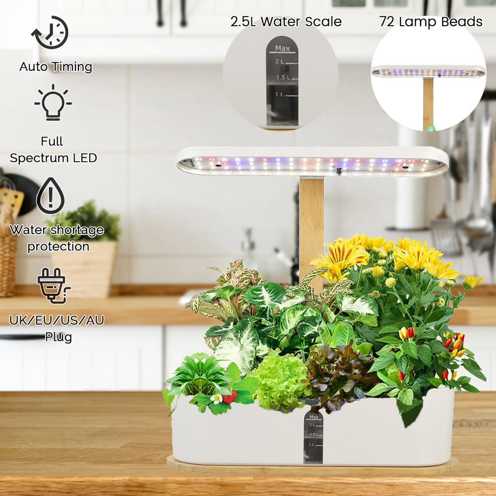 Full Spectrum Garden Planter Indoor Kitchen Smart Herb Grow Germination System Growing Hydroponics Growing System New