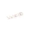 MAYBETOI 14k Gold Pearl Earrings (4 Sizes)