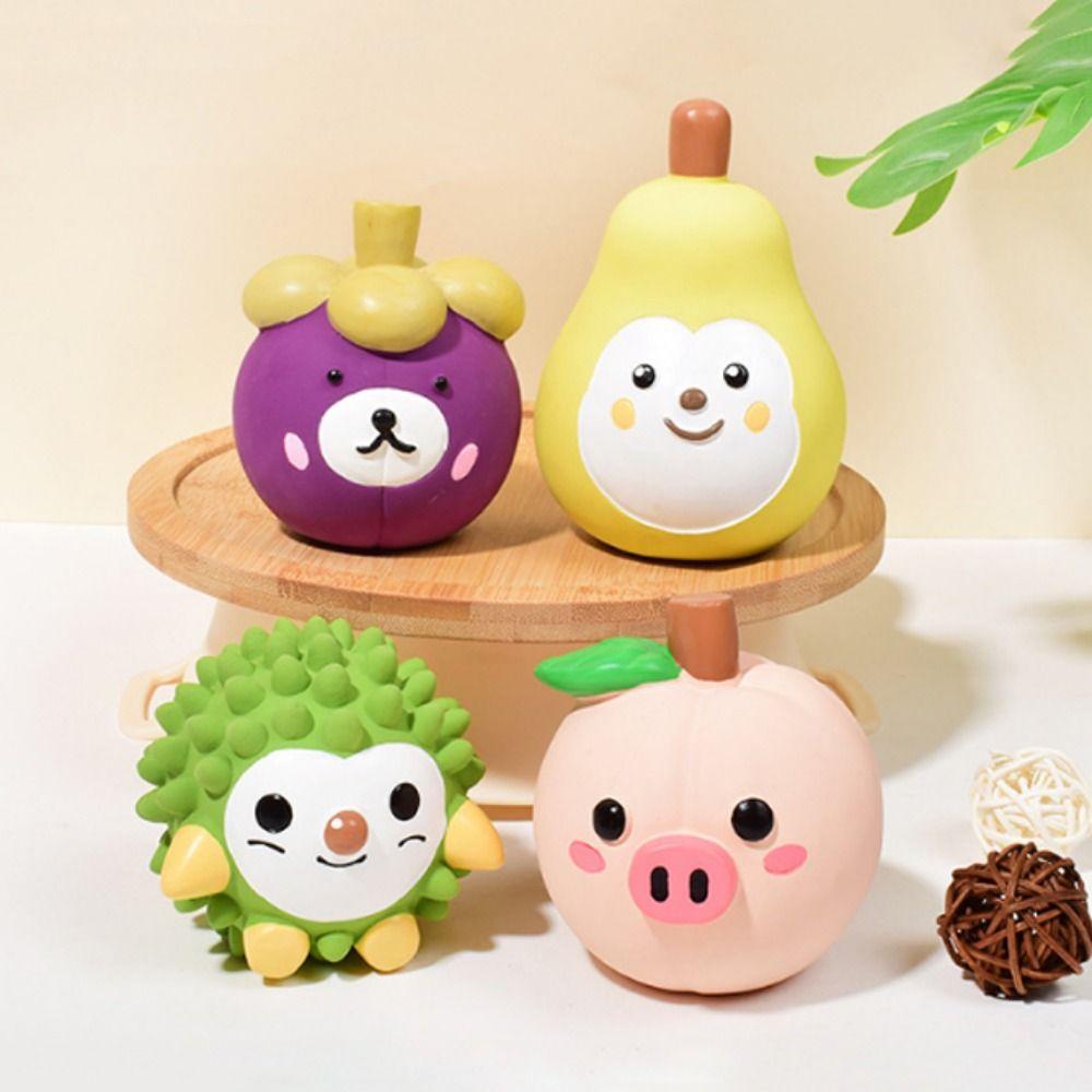 

Игрушка для собак в форме медведя/свиньи, звучащая игрушка для щенков, жевательные игрушки для собак, вокальные игрушки для собак и щенков фиолетовый