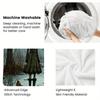 Goth Girl 2D Flat Pattern Flannel Blanket High Quality All Seasons Warmth and Comfort Perfect for Christmas Gifts.MMT0918112
