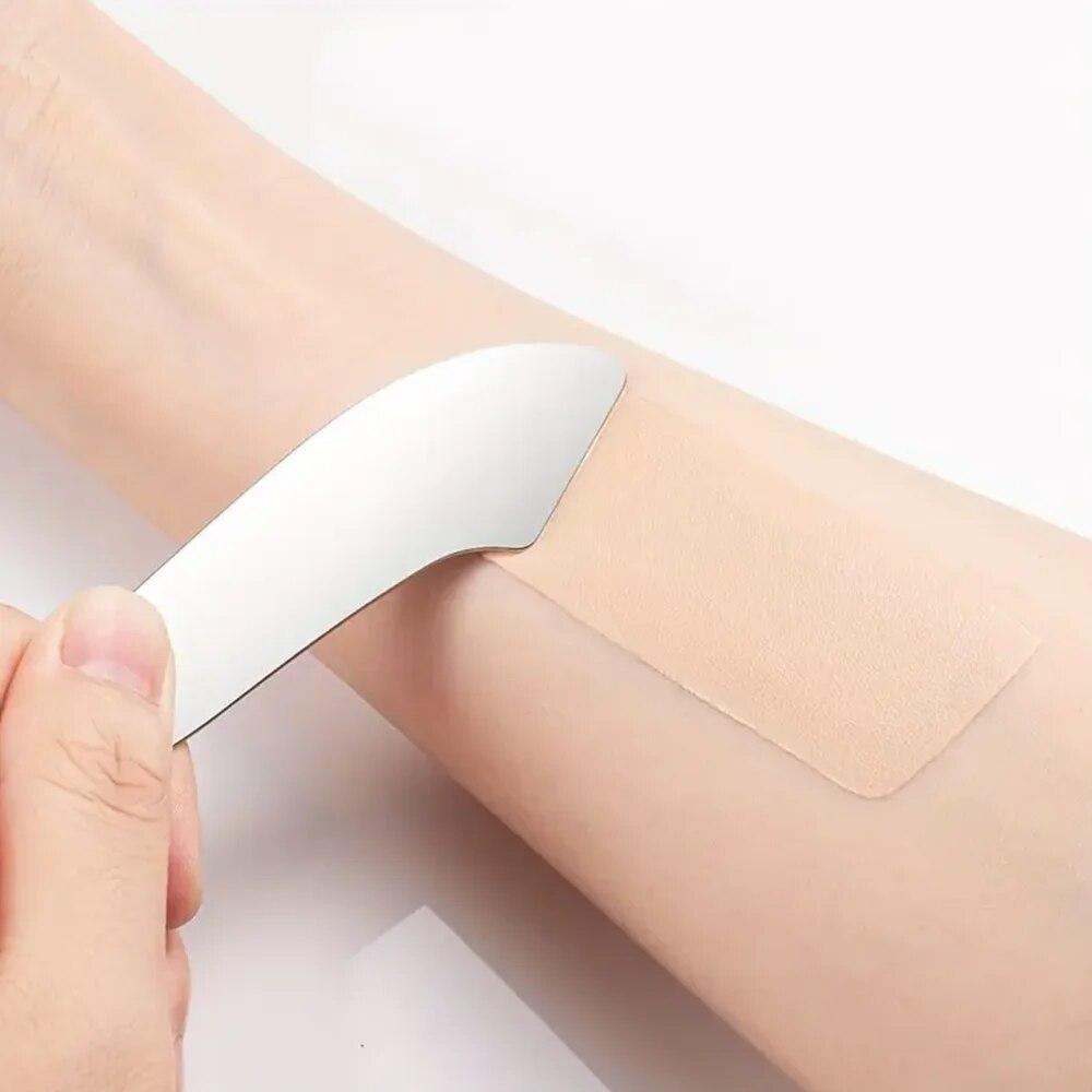 Stainless Steel Makeup Spatula Mixing Stick Foundation Brush Set Eyeshadow Cream Pigment Mixing Tool Face Contour Brush Tool