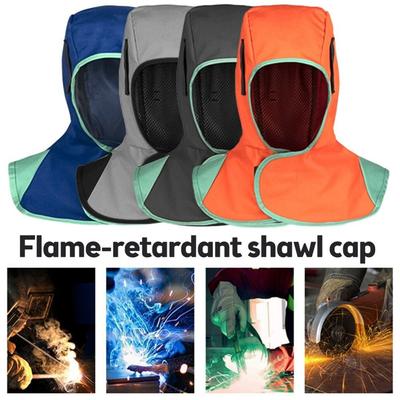 New Full Protective Welding Hood Flame Retardant Shawl Cap Welding Protective Neck Cover Full Face Shield Men Women Hat