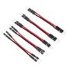 5PCS RC Motor Cable 2.54mm 2 Pin Dual Male Connector 030 050 180 Brushed Motor ESC Connection Cord