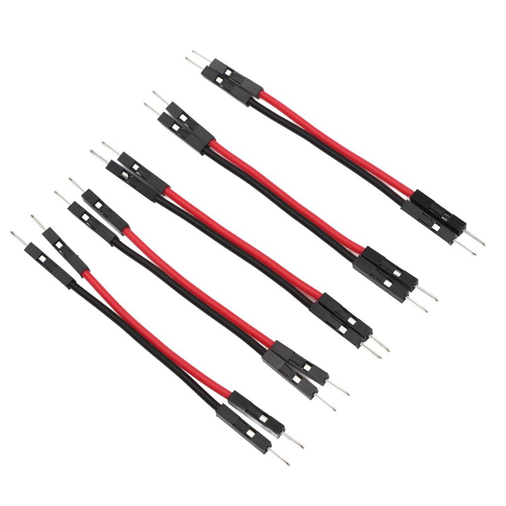 5PCS RC Motor Cable 2.54mm 2 Pin Dual Male Connector 030 050 180 Brushed Motor ESC Connection Cord